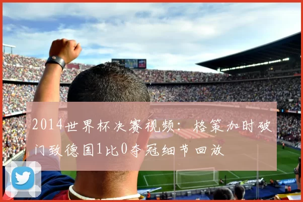 2014世界杯决赛视频：格策加时破门致德国1比0夺冠细节回放